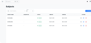 Attendance and Class management